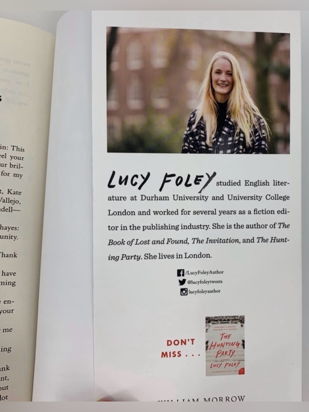 THE GUEST LIST - BESTSELLING NOVEL BY LUCY FOLEY - Picture 3 of 6